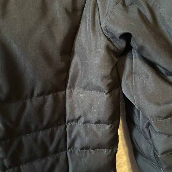 Marvin Richards, black winter coat W rabbit fur trim size PP fits like a small - Picture 10 of 13